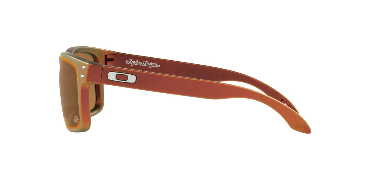 OO 9102 Oakley Holbrook Tld Red Gold Shift /  In Prizm Ruby Alt Iridium 55 / Plastic / Plastic