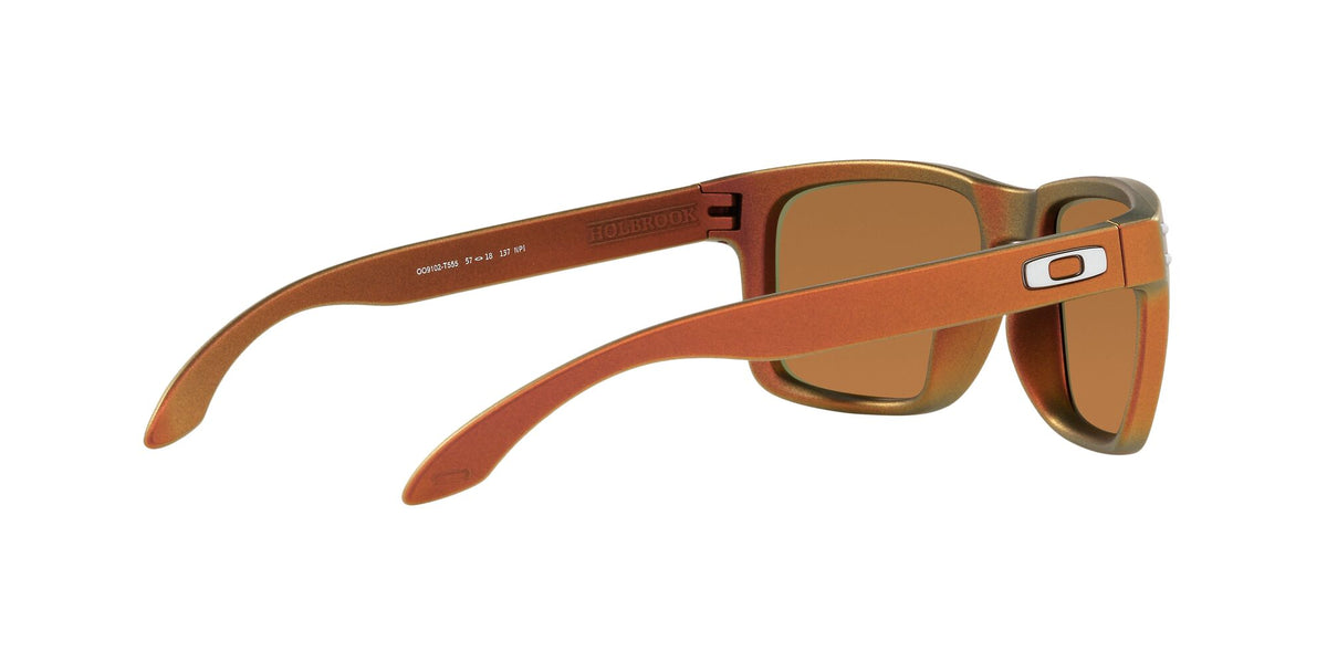 OO 9102 Oakley Holbrook Tld Red Gold Shift /  In Prizm Ruby Alt Iridium 55 / Plastic / Plastic