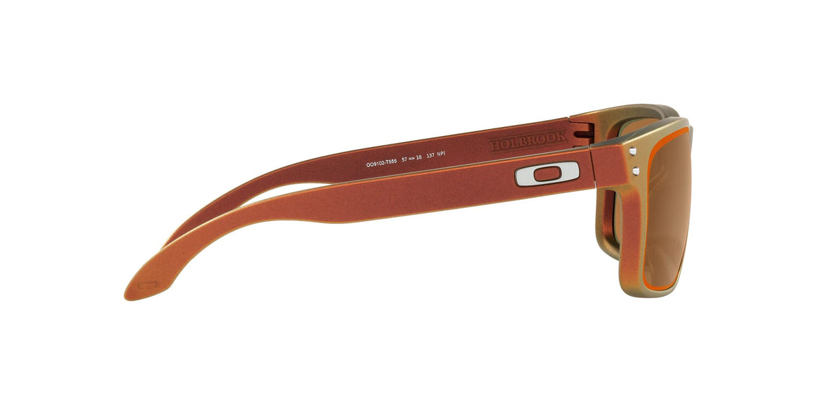 OO 9102 Oakley Holbrook Tld Red Gold Shift /  In Prizm Ruby Alt Iridium 55 / Plastic / Plastic