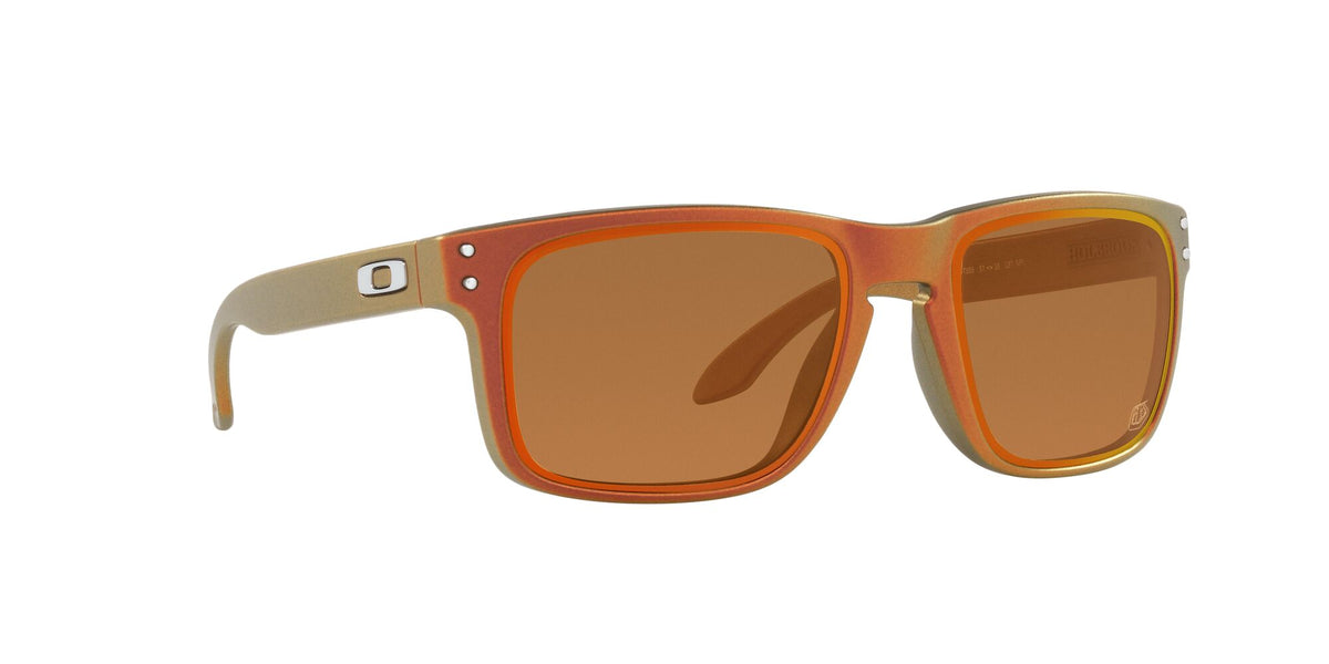 OO 9102 Oakley Holbrook Tld Red Gold Shift /  In Prizm Ruby Alt Iridium 55 / Plastic / Plastic