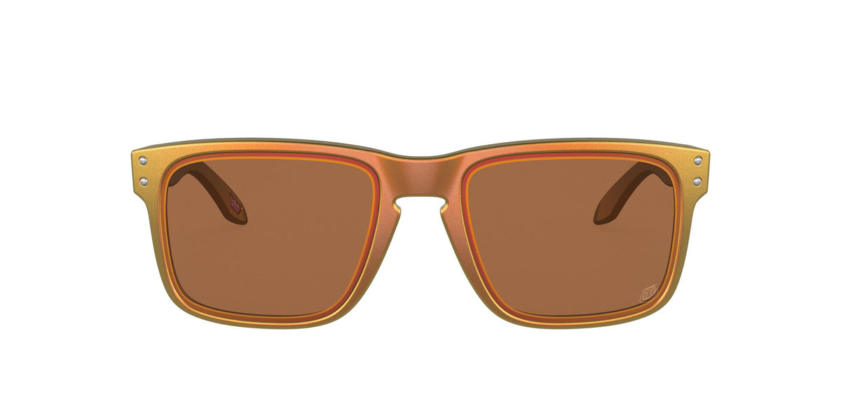 OO 9102 Oakley Holbrook Tld Red Gold Shift /  In Prizm Ruby Alt Iridium 55 / Plastic / Plastic