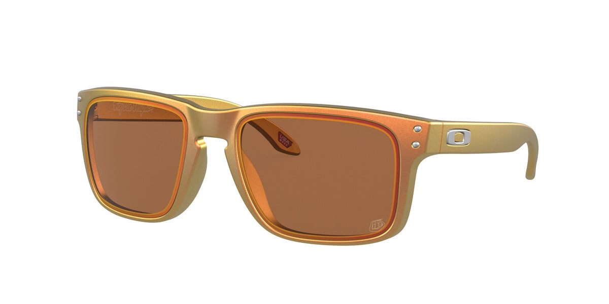 OO 9102 Oakley Holbrook Tld Red Gold Shift /  In Prizm Ruby Alt Iridium 55 / Plastic / Plastic