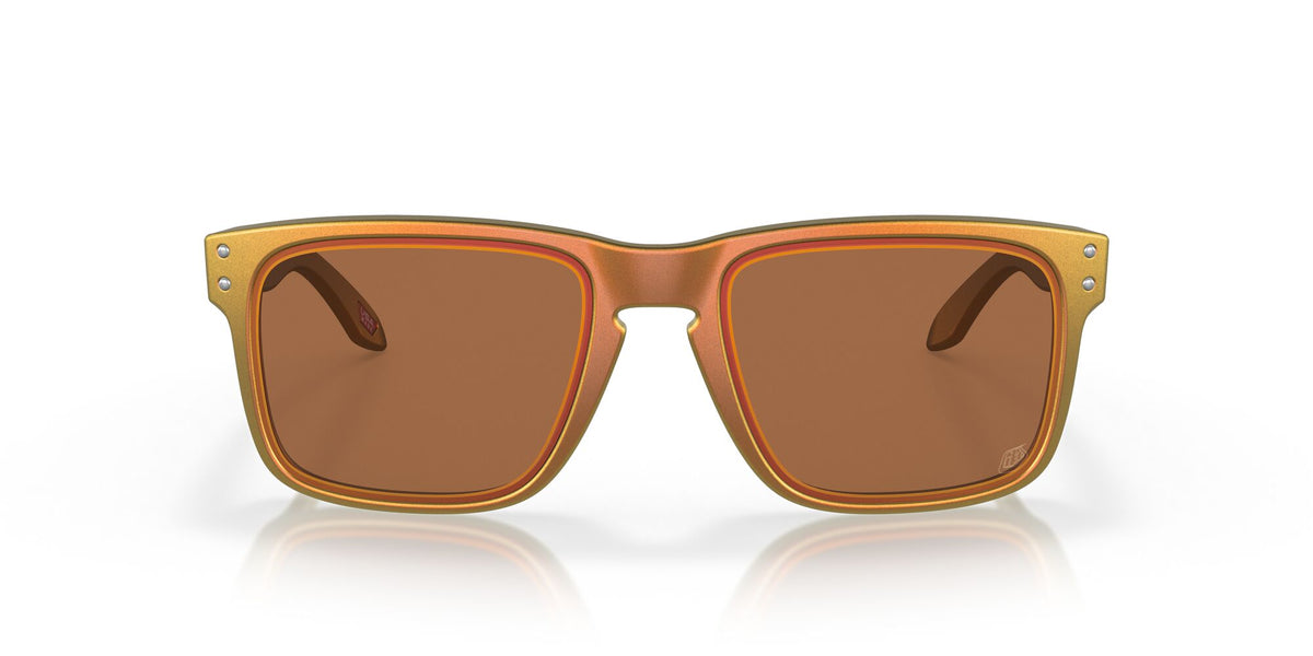OO 9102 Oakley Holbrook Tld Red Gold Shift /  In Prizm Ruby Alt Iridium 55 / Plastic / Plastic