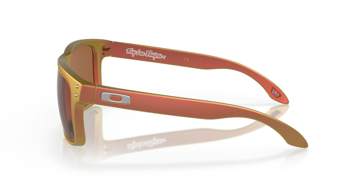 OO 9102 Oakley Holbrook Tld Red Gold Shift /  In Prizm Ruby Alt Iridium 55 / Plastic / Plastic