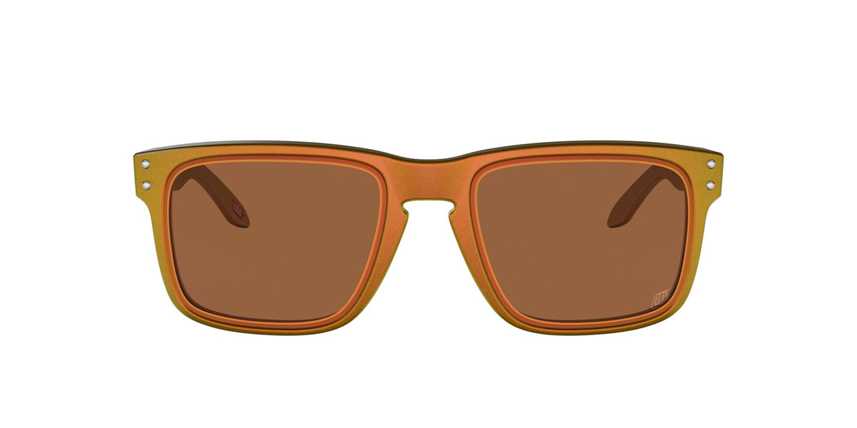 OO 9102 Oakley Holbrook Tld Red Gold Shift /  In Prizm Ruby Alt Iridium 55 / Plastic / Plastic