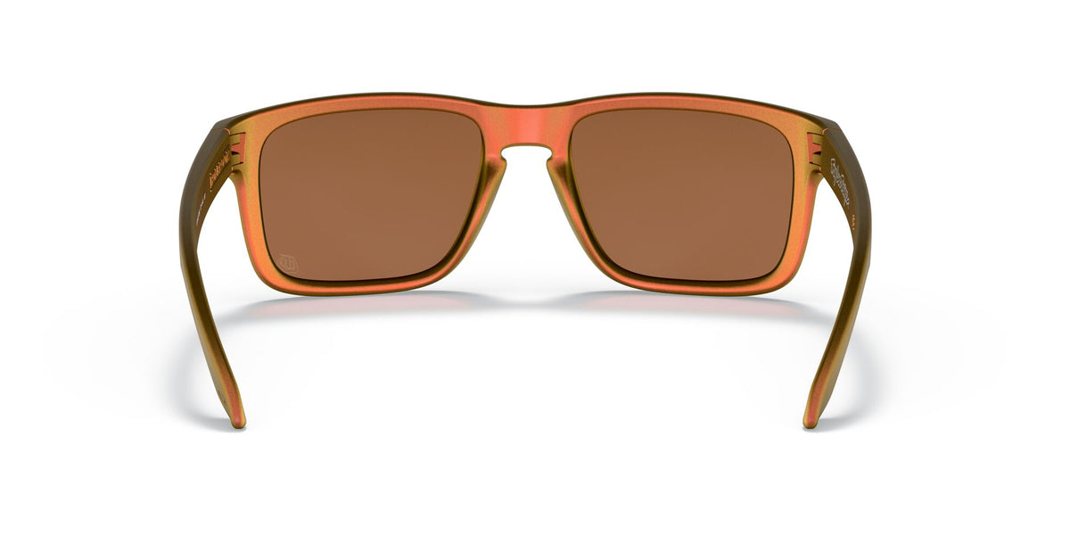 OO 9102 Oakley Holbrook Tld Red Gold Shift /  In Prizm Ruby Alt Iridium 55 / Plastic / Plastic