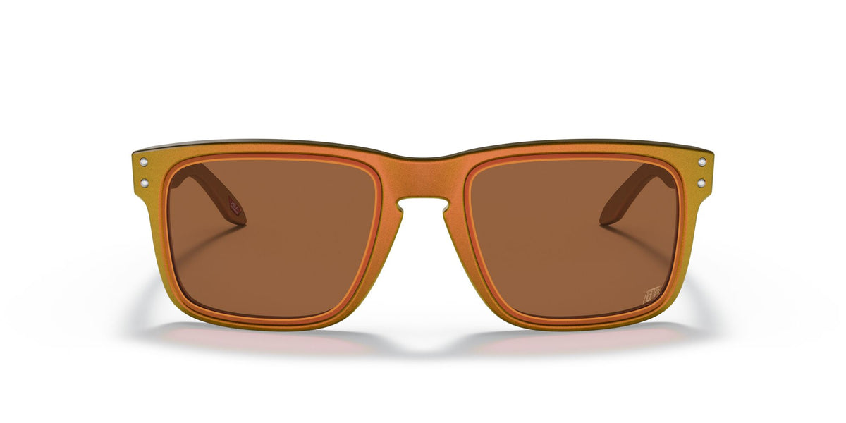 OO 9102 Oakley Holbrook Tld Red Gold Shift /  In Prizm Ruby Alt Iridium 55 / Plastic / Plastic