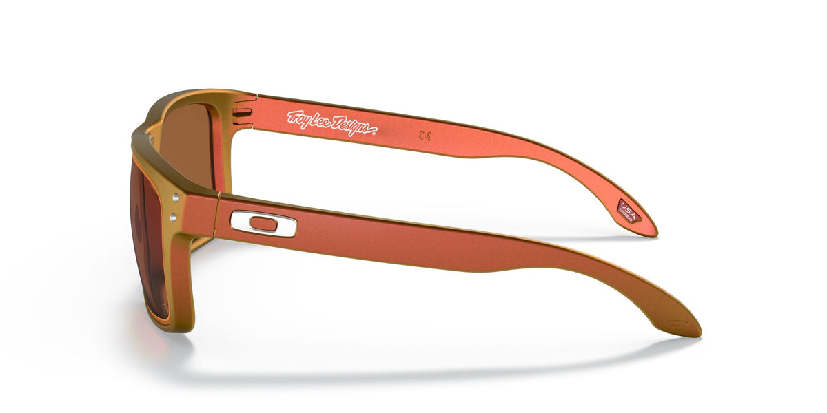 OO 9102 Oakley Holbrook Tld Red Gold Shift /  In Prizm Ruby Alt Iridium 55 / Plastic / Plastic