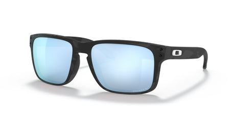 Oakley Holbrook 0OO9102 9102T9 55 Matte Black Camo / Prizm Deep Water Polarized 55 / Plastic / Plastic