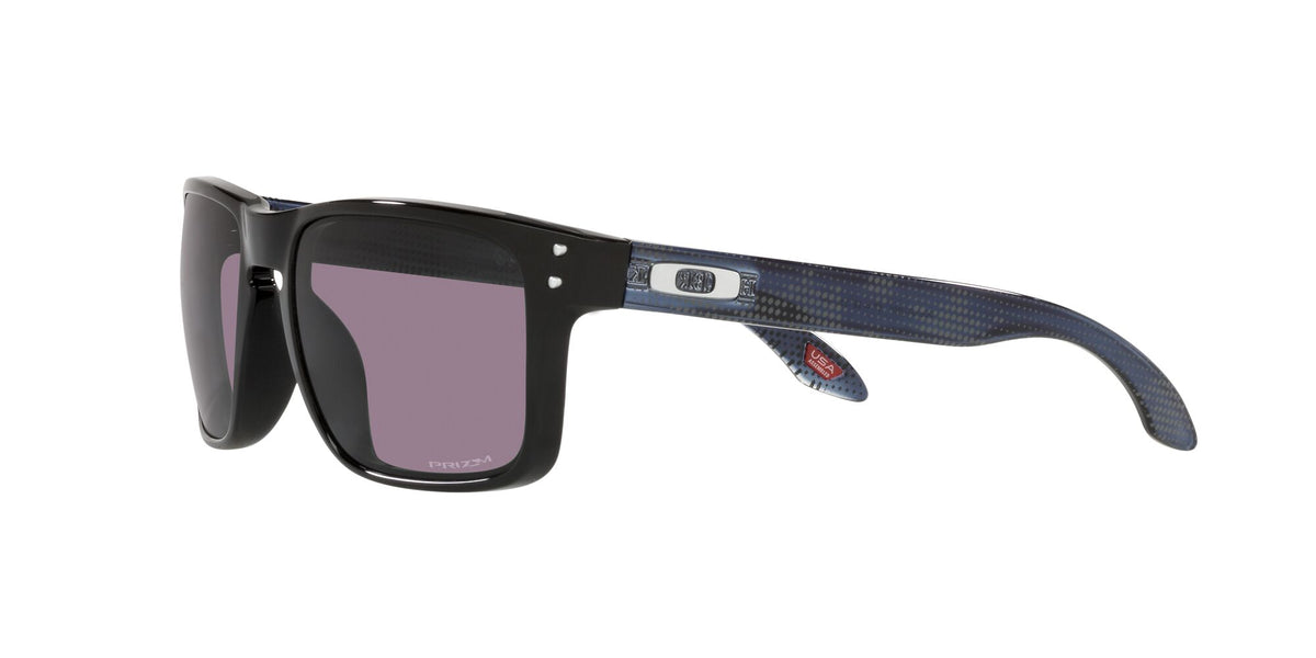 OO 9102 Oakley Holbrook Polished Black / Prizm Grey 55 55 / Plastic / Plastic
