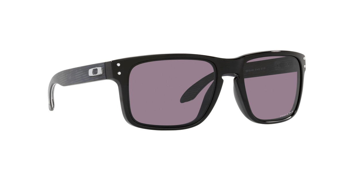 OO 9102 Oakley Holbrook Polished Black / Prizm Grey 55 55 / Plastic / Plastic