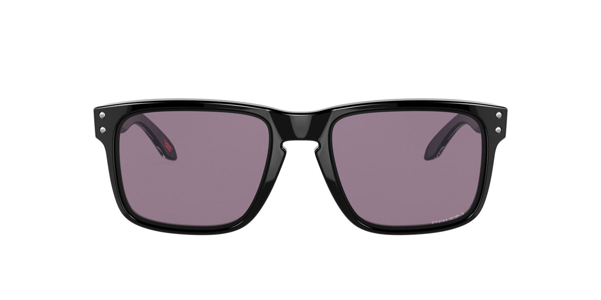 OO 9102 Oakley Holbrook Polished Black / Prizm Grey 55 55 / Plastic / Plastic