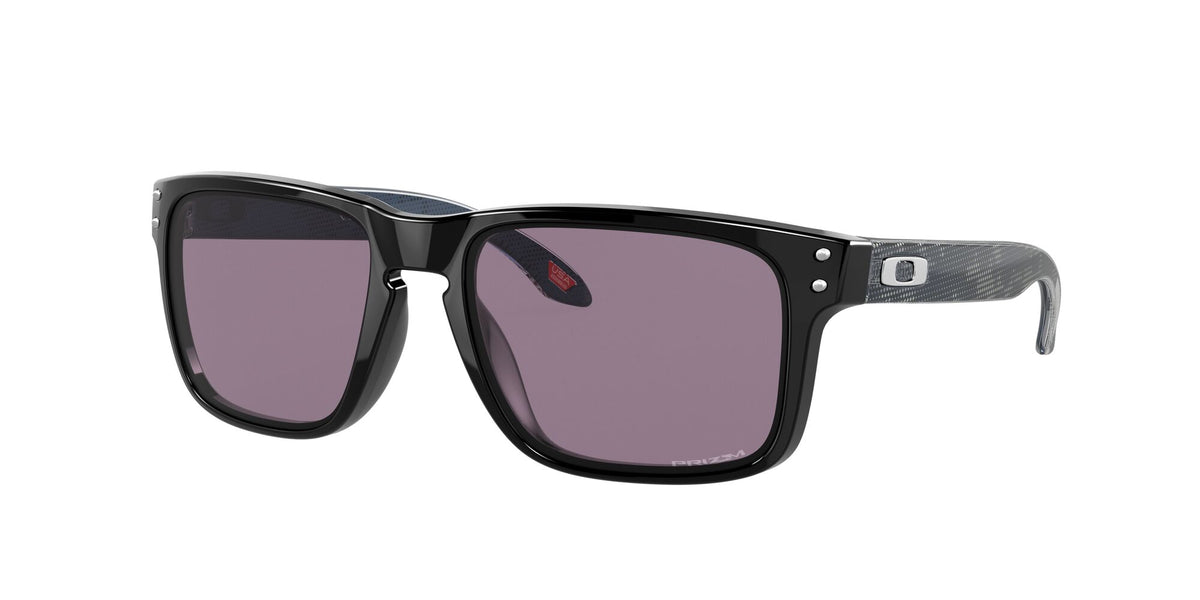 OO 9102 Oakley Holbrook Polished Black / Prizm Grey 55 55 / Plastic / Plastic