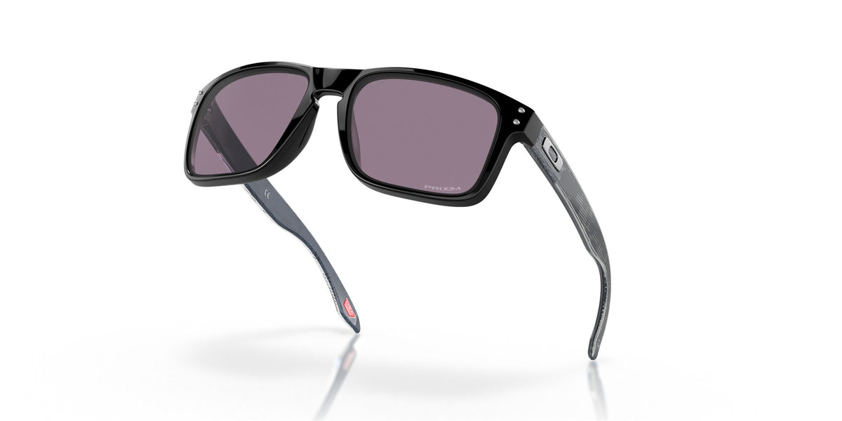 OO 9102 Oakley Holbrook Polished Black / Prizm Grey 55 55 / Plastic / Plastic