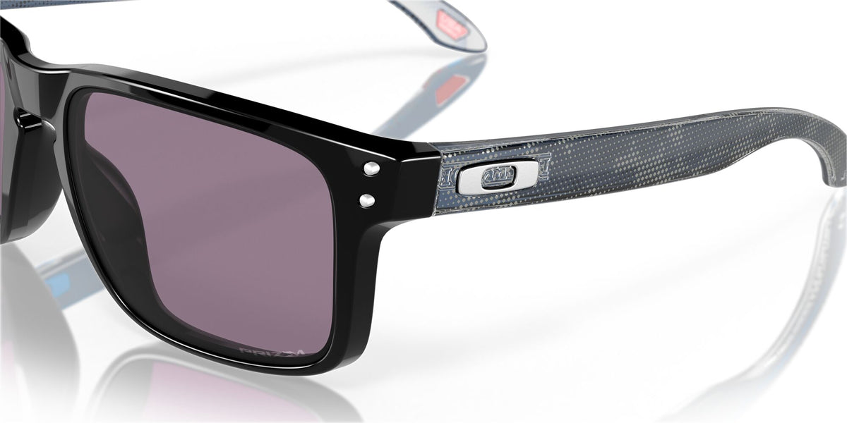OO 9102 Oakley Holbrook Polished Black / Prizm Grey 55 55 / Plastic / Plastic