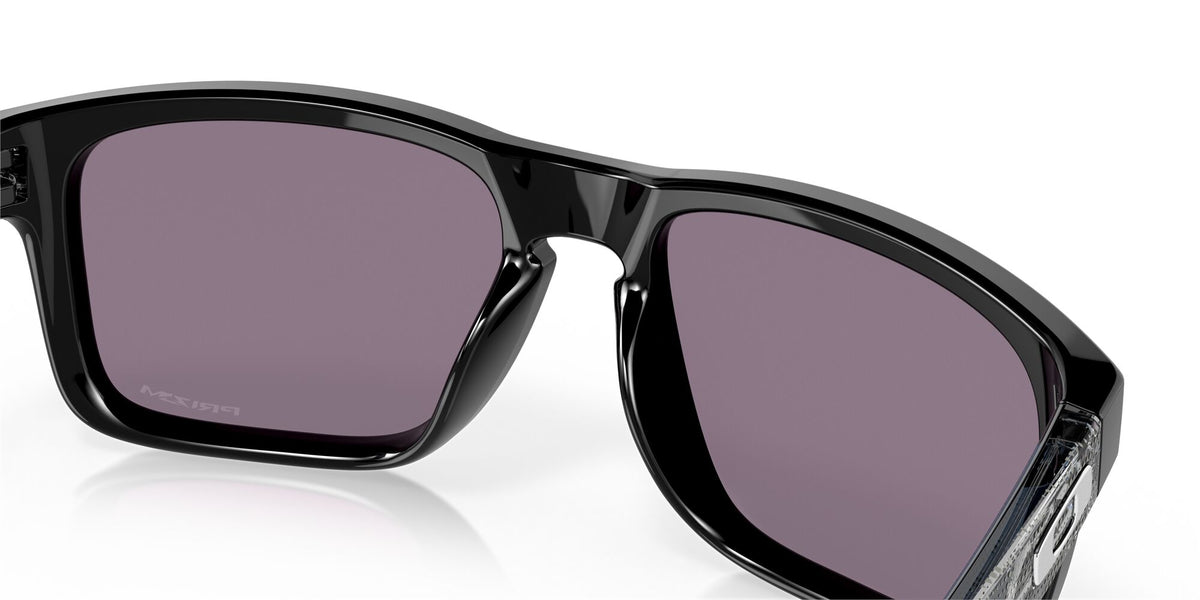 OO 9102 Oakley Holbrook Polished Black / Prizm Grey 55 55 / Plastic / Plastic