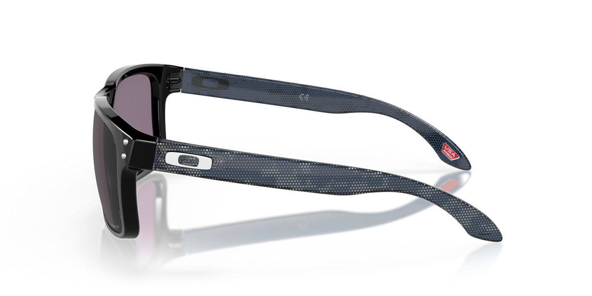 OO 9102 Oakley Holbrook Polished Black / Prizm Grey 55 55 / Plastic / Plastic