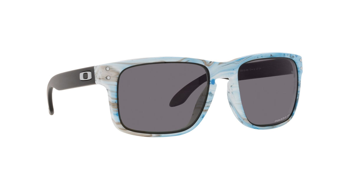 OO 9102 Oakley Holbrook Sanctuary Swirl / Prizm Grey Polarised 55 55 / Polycarbonate / O_matter / Injected