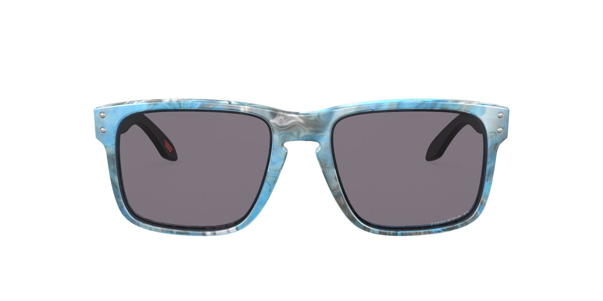 OO 9102 Oakley Holbrook Sanctuary Swirl / Prizm Grey Polarised 55 55 / Polycarbonate / O_matter / Injected