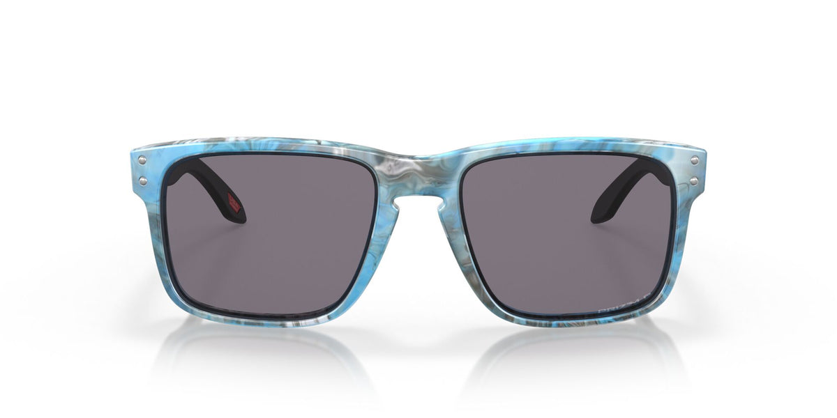OO 9102 Oakley Holbrook Sanctuary Swirl / Prizm Grey Polarised 55 55 / Polycarbonate / O_matter / Injected