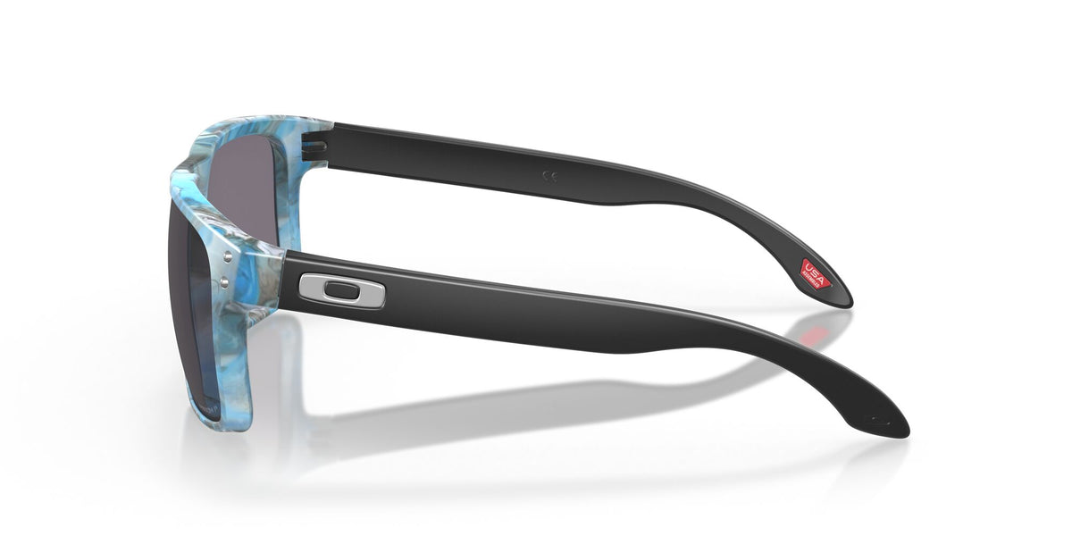 OO 9102 Oakley Holbrook Sanctuary Swirl / Prizm Grey Polarised 55 55 / Polycarbonate / O_matter / Injected