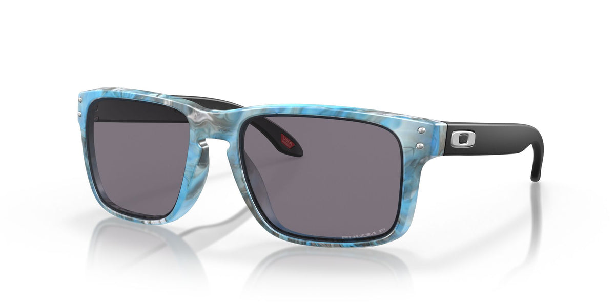 OO 9102 Oakley Holbrook Sanctuary Swirl / Prizm Grey Polarised 55 55 / Polycarbonate / O_matter / Injected
