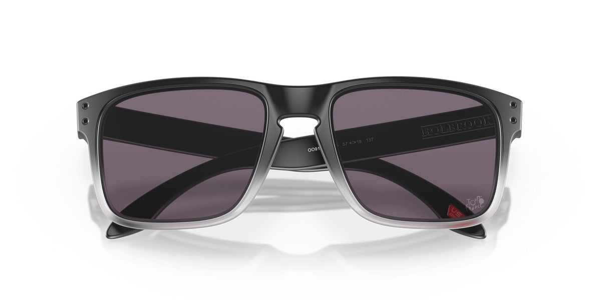 OO 9102 Oakley Holbrook Tdf Matte Black Fade /  In Prizm Grey 55 / Plastic / Plastic