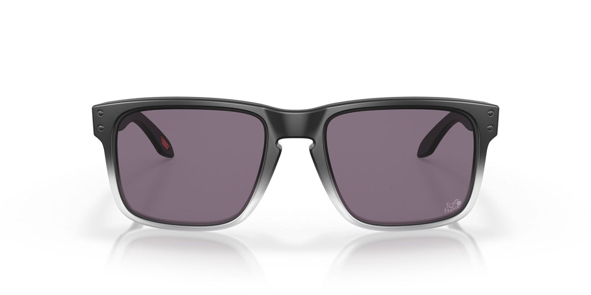 OO 9102 Oakley Holbrook Tdf Matte Black Fade /  In Prizm Grey 55 / Plastic / Plastic