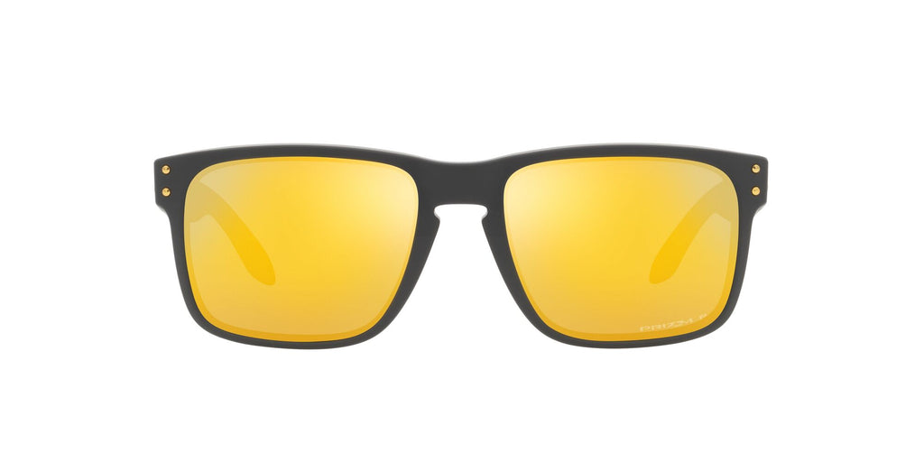 Oakley Holbrook 0OO9102 9102W4 55 Matte Carbon / Prizm 24K Polarized 55 / Plastic / Plastic