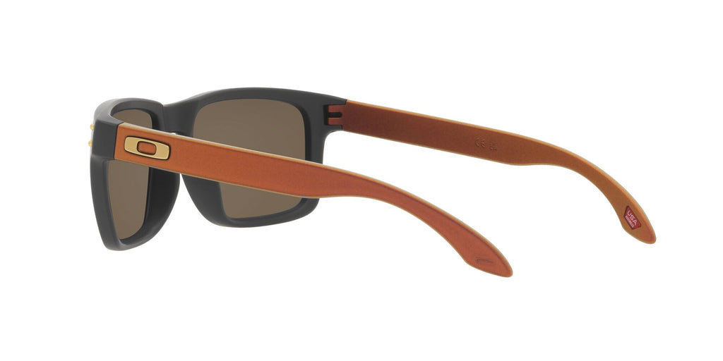 Oakley Holbrook 0OO9102 9102W4 55 Matte Carbon / Prizm 24K Polarized 55 / Plastic / Plastic