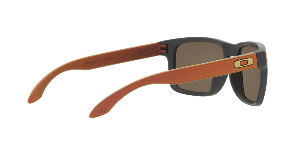 Oakley Holbrook 0OO9102 9102W4 55 Matte Carbon / Prizm 24K Polarized 55 / Plastic / Plastic