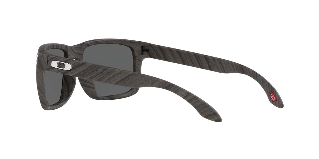 Oakley Holbrook 0OO9102 9102W9 55 Woodgrain / Prizm Black Polarized 55 / Plastic / Plastic