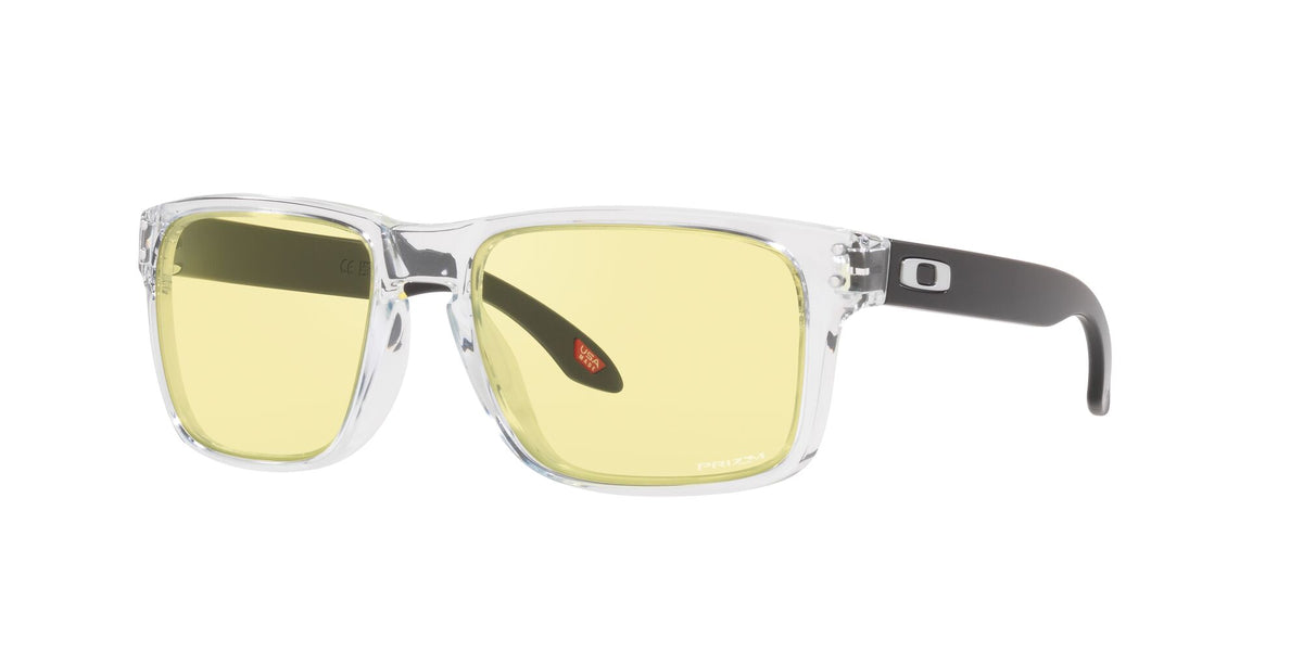 Oakley Holbrook 0OO9102 9102X2 55 Clear / Prizm Gaming 55 / Plastic / Plastic