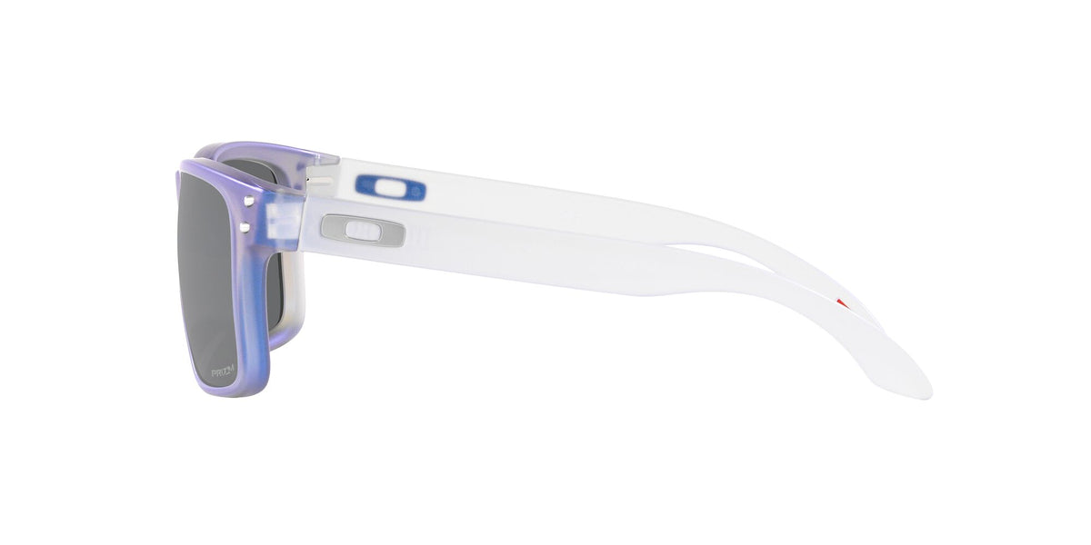 OO 9102 Oakley Holbrook Dark Matte Stonewash Opaline / Prizm Black 55 55 / Polycarbonate / O_matter / Injected