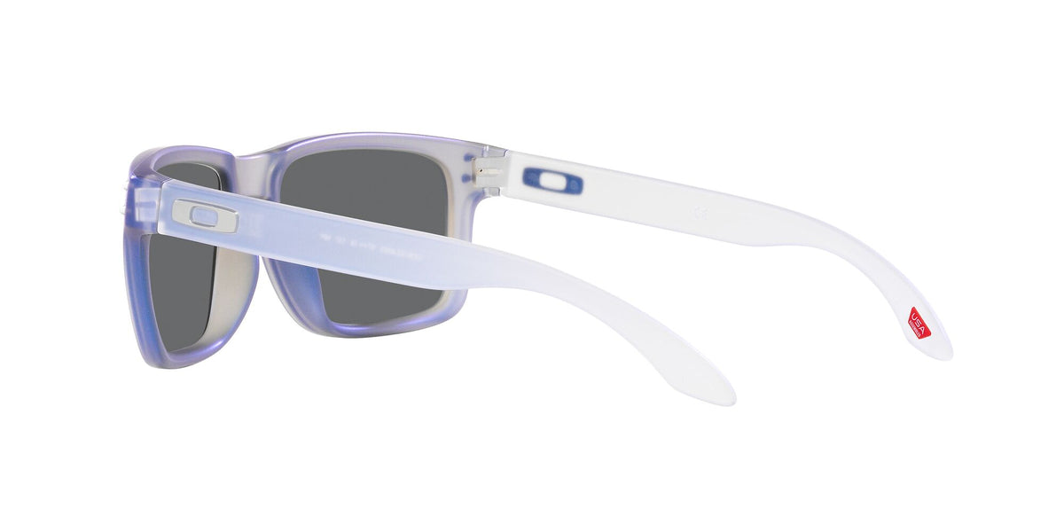OO 9102 Oakley Holbrook Dark Matte Stonewash Opaline / Prizm Black 55 55 / Polycarbonate / O_matter / Injected