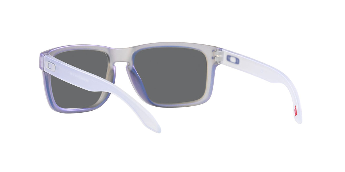 OO 9102 Oakley Holbrook Dark Matte Stonewash Opaline / Prizm Black 55 55 / Polycarbonate / O_matter / Injected