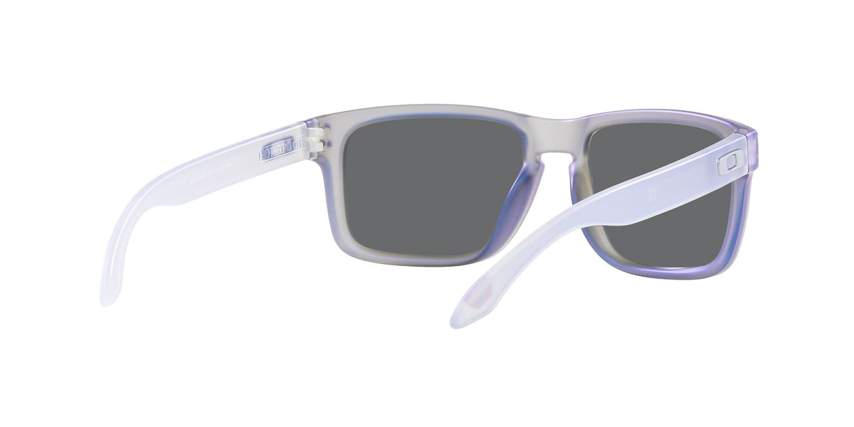 OO 9102 Oakley Holbrook Dark Matte Stonewash Opaline / Prizm Black 55 55 / Polycarbonate / O_matter / Injected