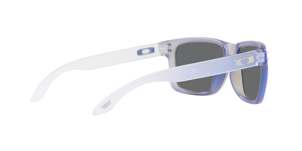 OO 9102 Oakley Holbrook Dark Matte Stonewash Opaline / Prizm Black 55 55 / Polycarbonate / O_matter / Injected