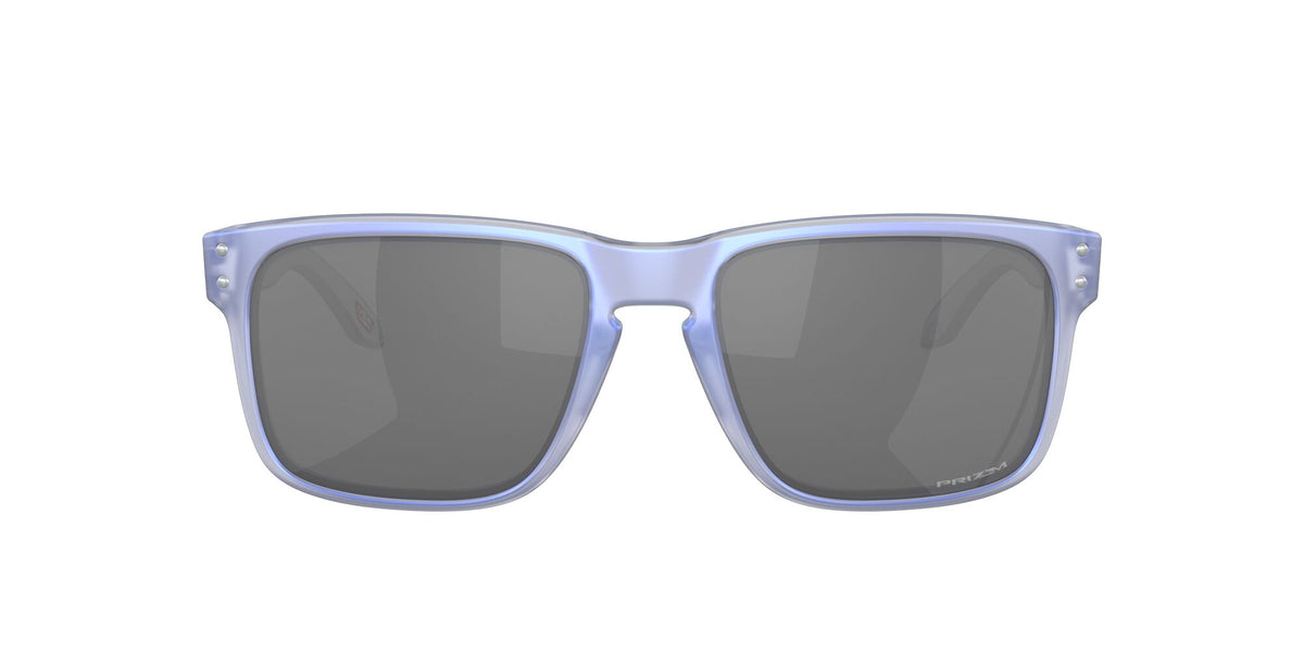OO 9102 Oakley Holbrook Dark Matte Stonewash Opaline / Prizm Black 55 55 / Polycarbonate / O_matter / Injected