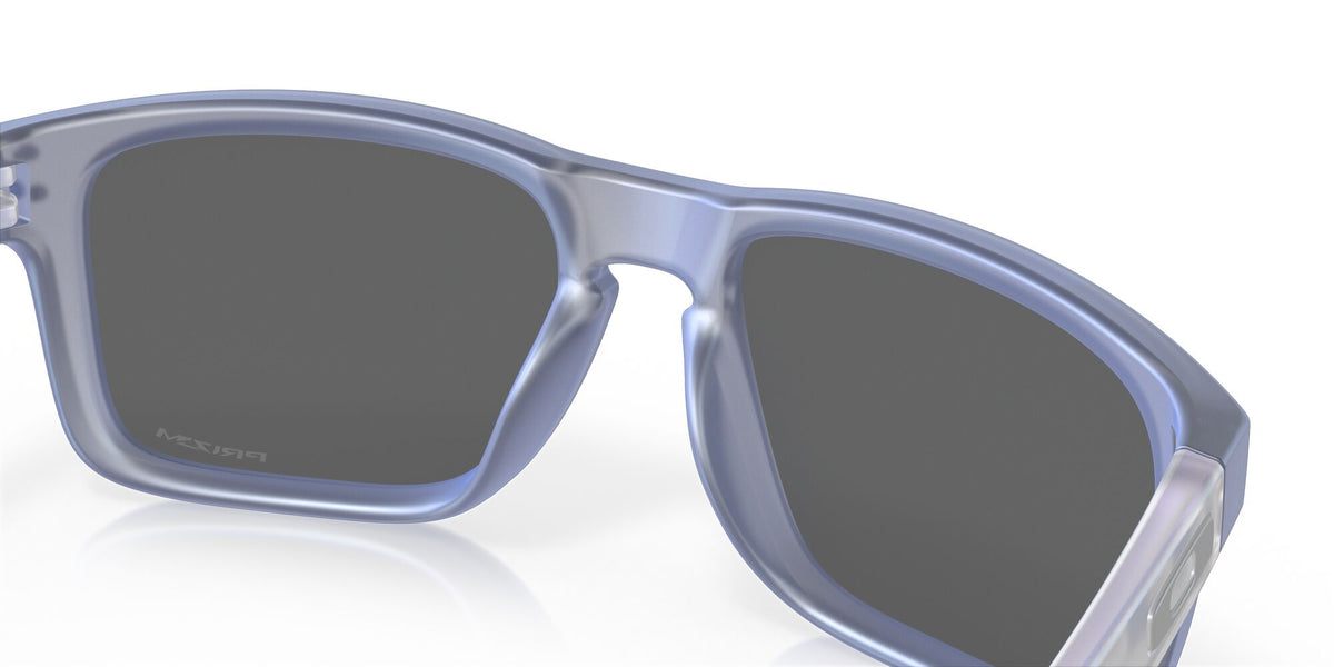 OO 9102 Oakley Holbrook Dark Matte Stonewash Opaline / Prizm Black 55 55 / Polycarbonate / O_matter / Injected