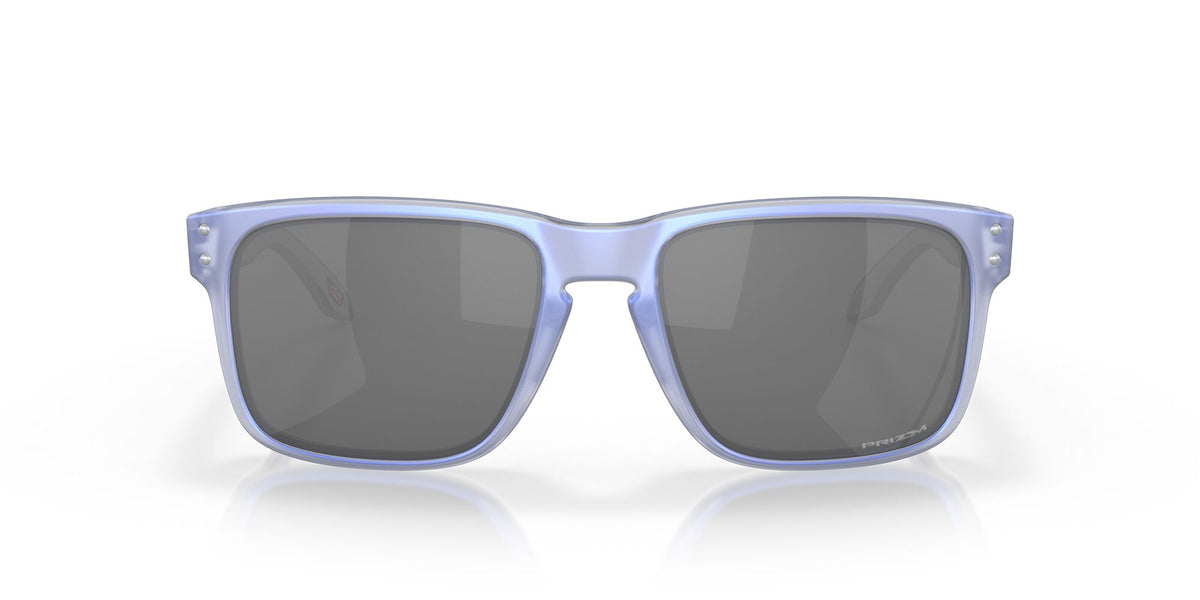 OO 9102 Oakley Holbrook Dark Matte Stonewash Opaline / Prizm Black 55 55 / Polycarbonate / O_matter / Injected