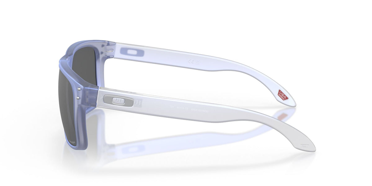 OO 9102 Oakley Holbrook Dark Matte Stonewash Opaline / Prizm Black 55 55 / Polycarbonate / O_matter / Injected