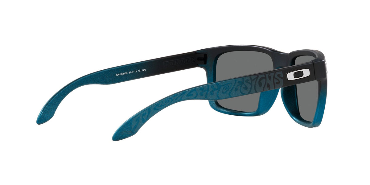 Oakley Holbrook 0OO9102 9102X9 55 Tld Blue Fade / Prizm Black 55 / Polycarbonate / O_matter / Injected