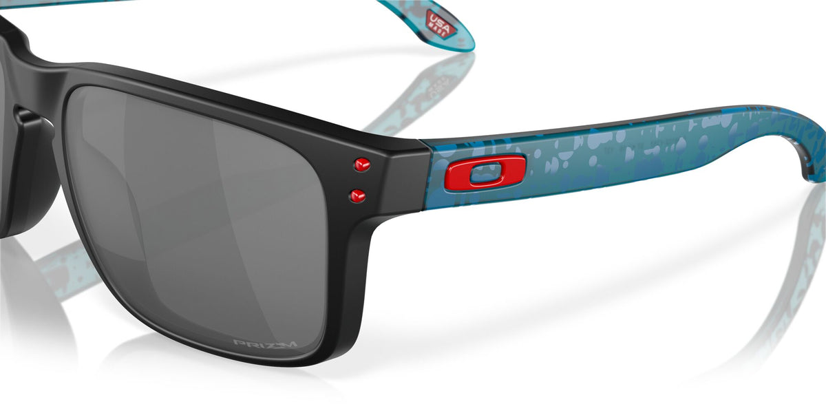 Oakley Holbrook 0OO9102 9102Y2 55 Matte Black / Prizm Black 55 / Polycarbonate / O_matter / Injected