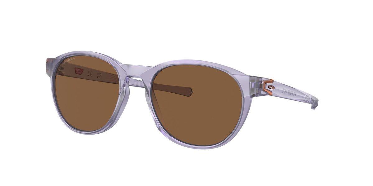 Oakley Reedmace 0OO9126 912610 54 Matte Lilac / Prizm Bronze 54 / Polycarbonate / O_matter / Nylon