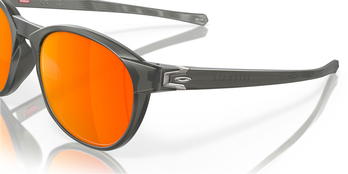 Oakley Reedmace (A) 0OO9126F 912604 54 Matte Grey Smoke / Prizm Ruby Polarized 54 / Plastic / Plastic