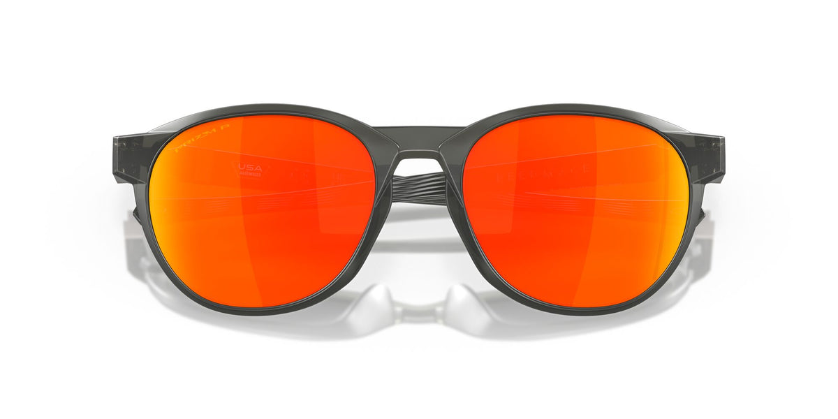 Oakley Reedmace (A) 0OO9126F 912604 54 Matte Grey Smoke / Prizm Ruby Polarized 54 / Plastic / Plastic