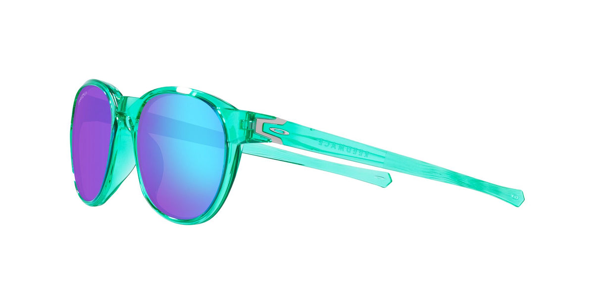 Oakley Reedmace (A) 0OO9126F 912609 54 Transparent Celeste / Prizm Sapphire Polarized 54 / Polycarbonate / O_matter / Molded