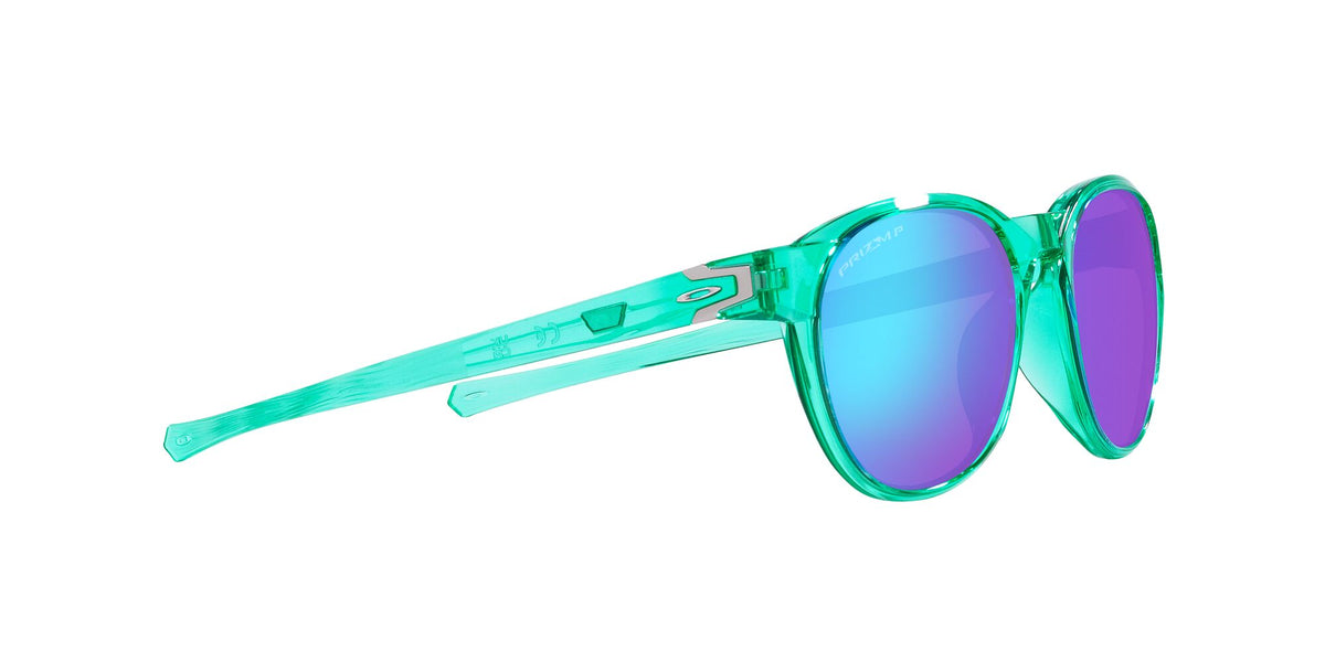 Oakley Reedmace (A) 0OO9126F 912609 54 Transparent Celeste / Prizm Sapphire Polarized 54 / Polycarbonate / O_matter / Molded
