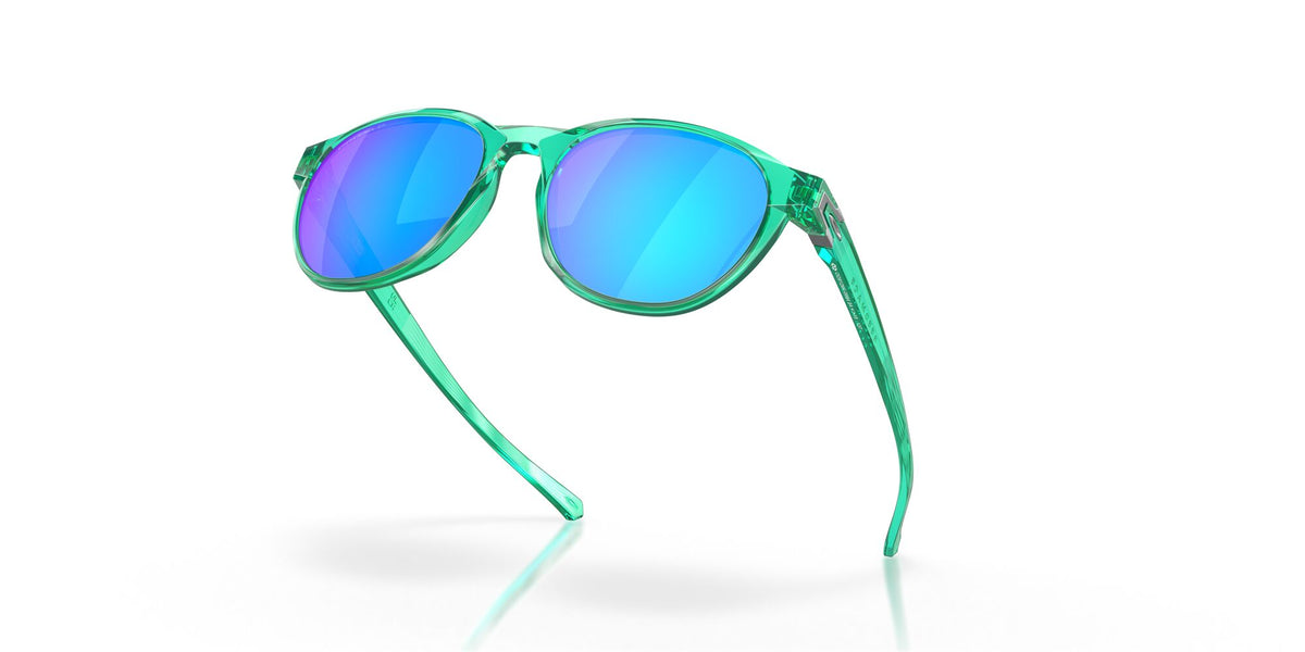 Oakley Reedmace (A) 0OO9126F 912609 54 Transparent Celeste / Prizm Sapphire Polarized 54 / Polycarbonate / O_matter / Molded